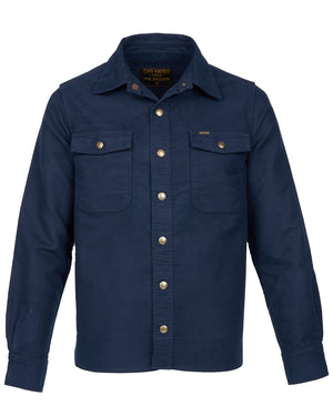 Pike Brothers CPO Moleskin Navy - Salt Flats Clothing