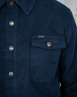 Pike Brothers CPO Moleskin Navy - Salt Flats Clothing