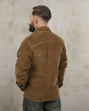 Pike Brothers 1943 CPO Cord Shirt - Light Brass - Salt Flats Clothing