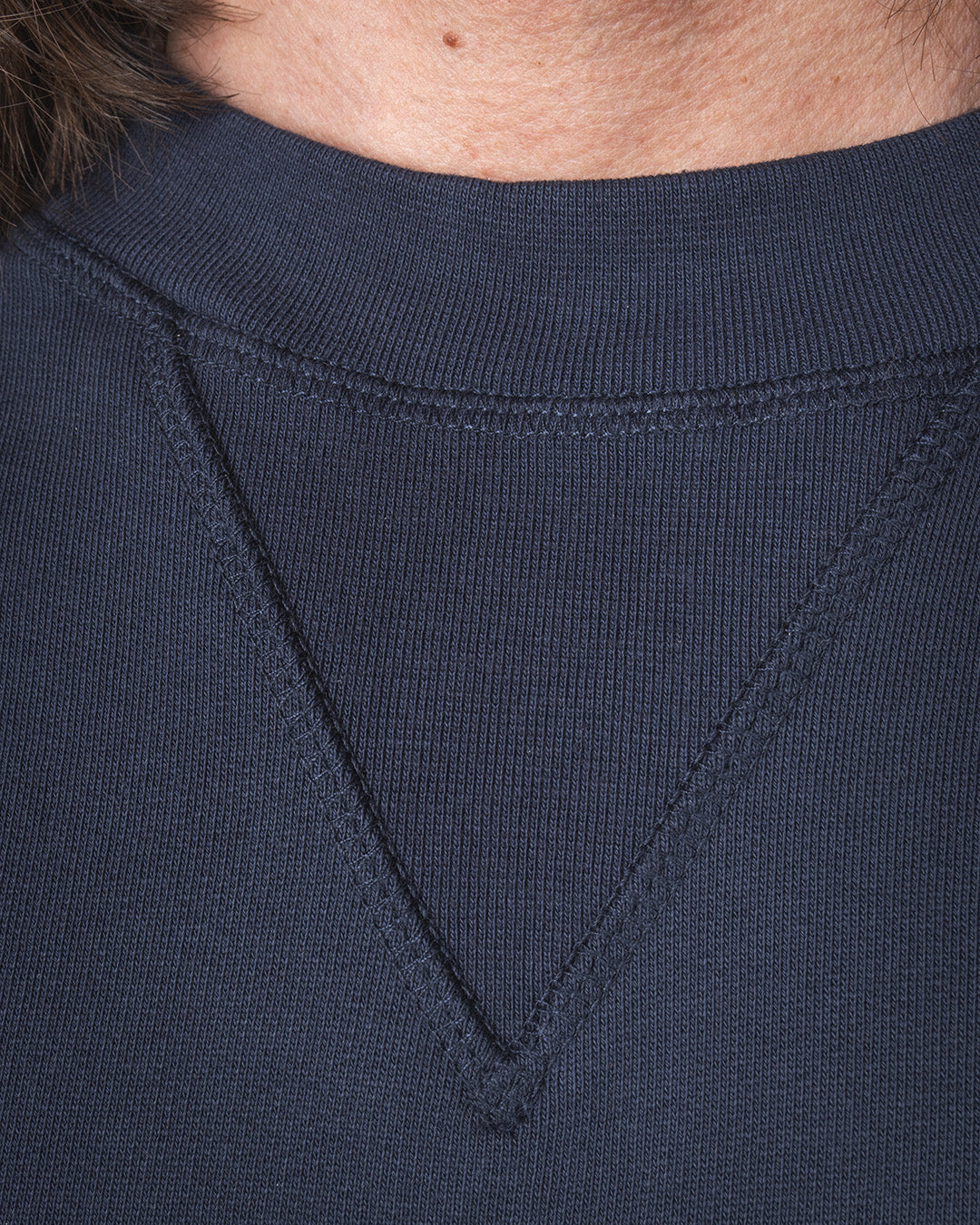 Pike Brothers 1945 Logo Sweater - Navy - Salt Flats Clothing