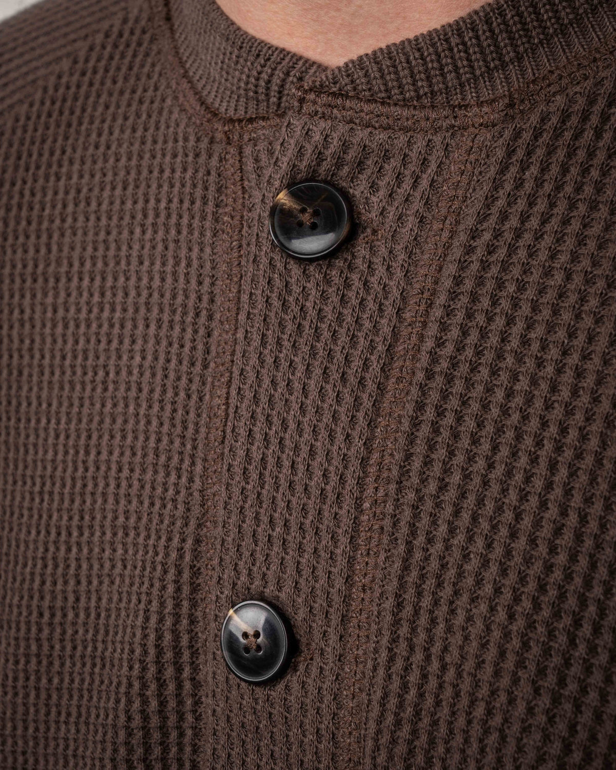 Pike Brothers 1936 Waffle Long Sleeve Top - Gilbert Brown - Salt Flats Clothing