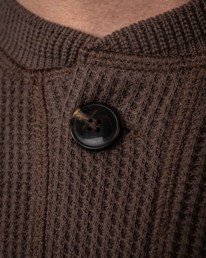 Pike Brothers 1936 Waffle Long Sleeve Top - Gilbert Brown - Salt Flats Clothing