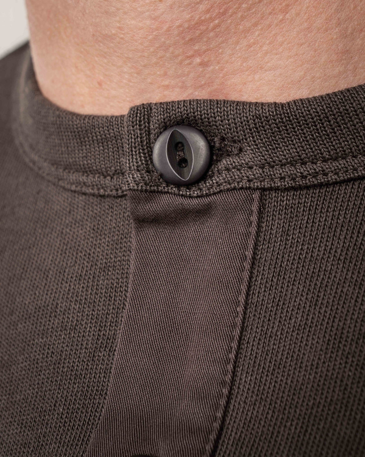 Pike Brothers 1954 Utility Long Sleeve T'Shirt - Coffee - Salt Flats Clothing