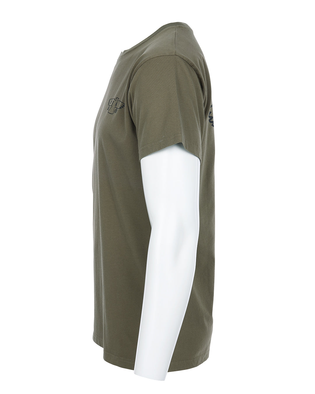 Pike Brothers 1969 Sports Men's T'Shirt Eagle - Olive - Salt Flats Clothing