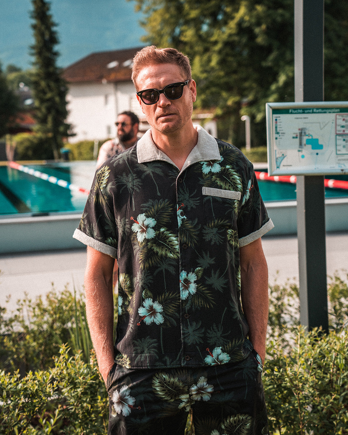 Pike Brothers 1961 Cabana Shirt - Entrega Black - Salt Flats Clothing