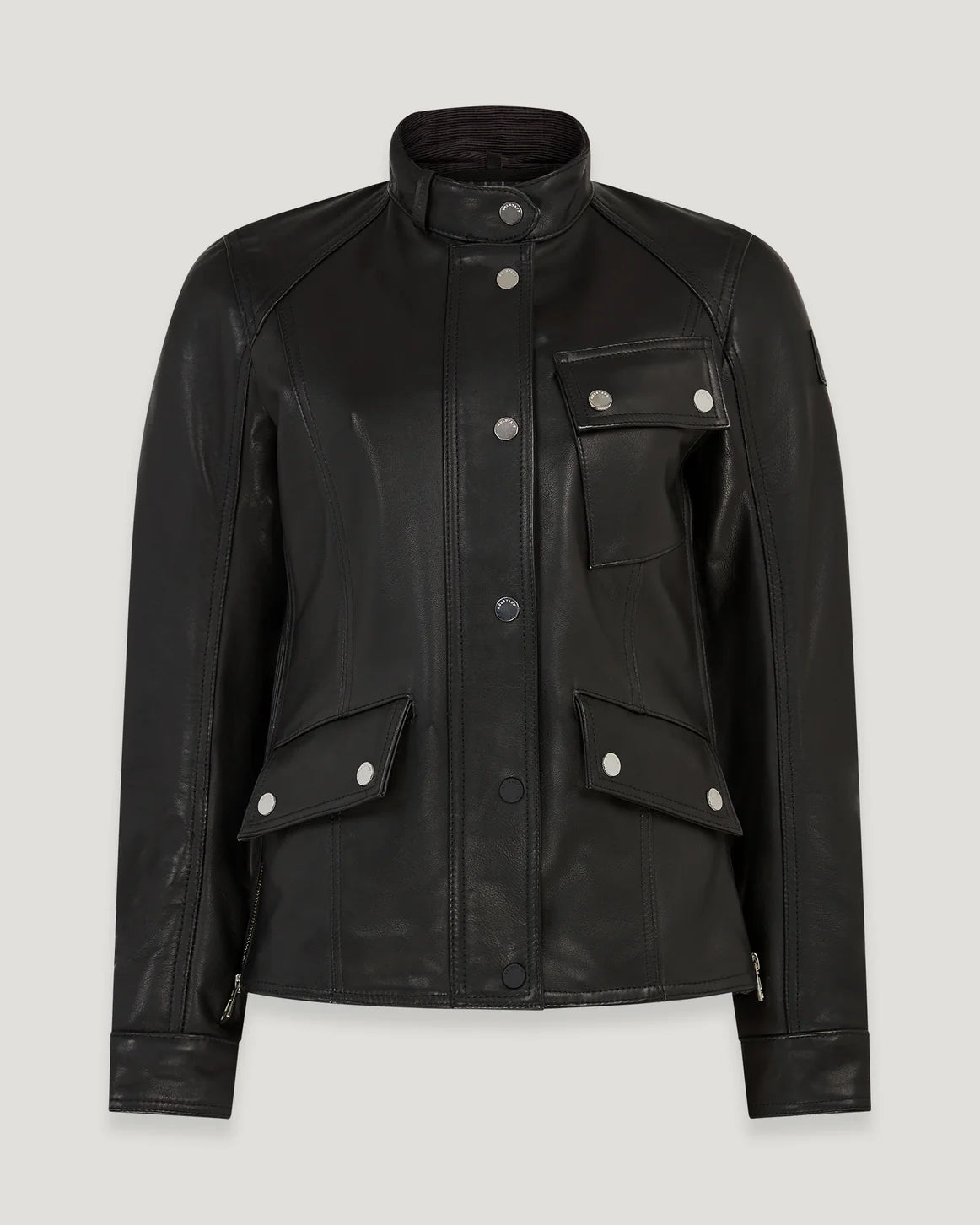 Belstaff Penrith Ladies Leather Jacket - Black - Salt Flats Clothing