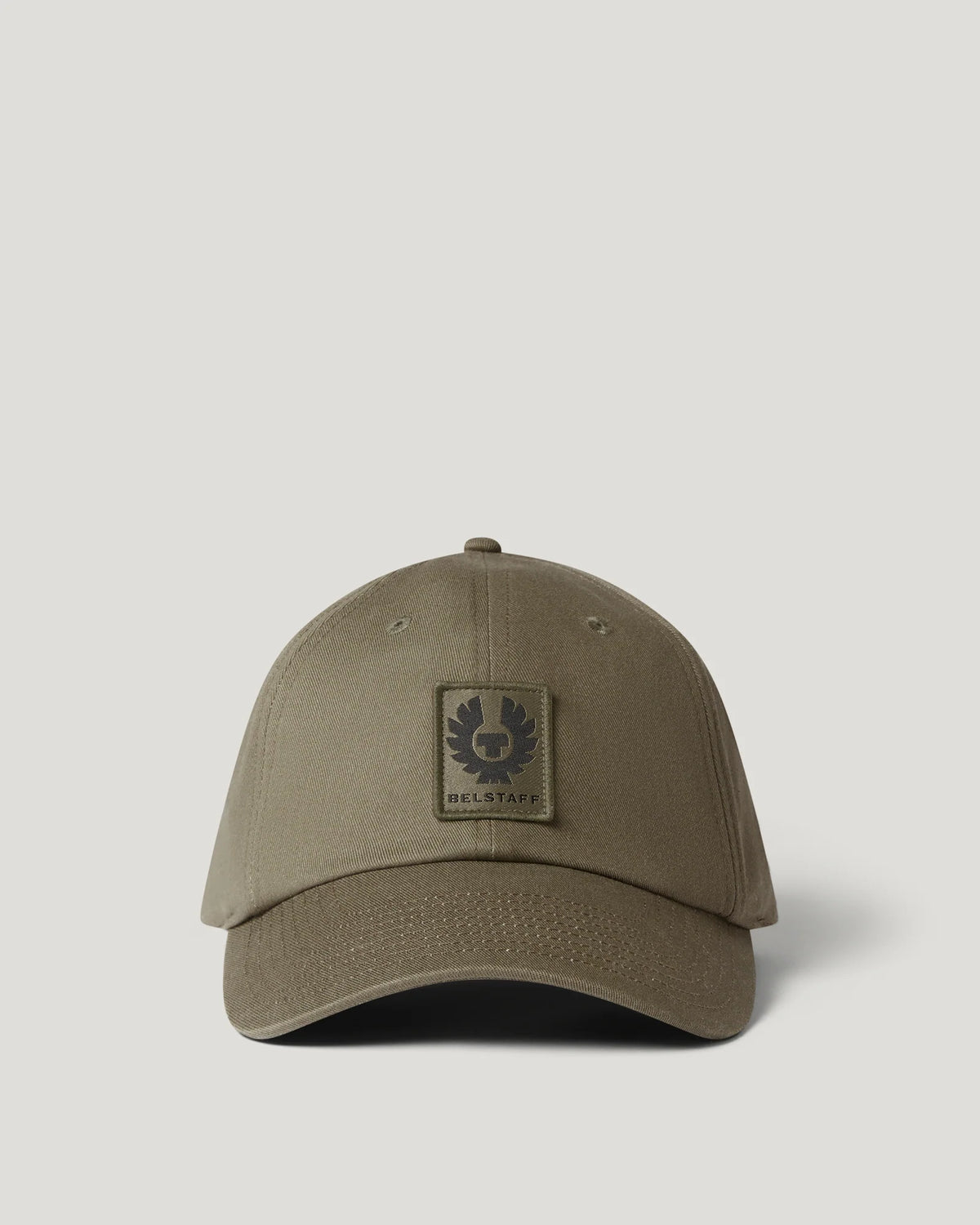 Belstaff Phoenix Logo Cap - Khaki Green - Salt Flats Clothing