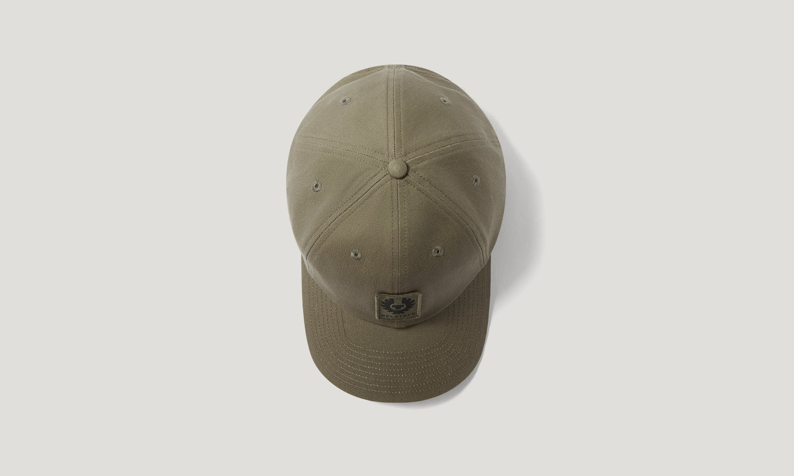 Belstaff Phoenix Logo Cap - Khaki Green - Salt Flats Clothing