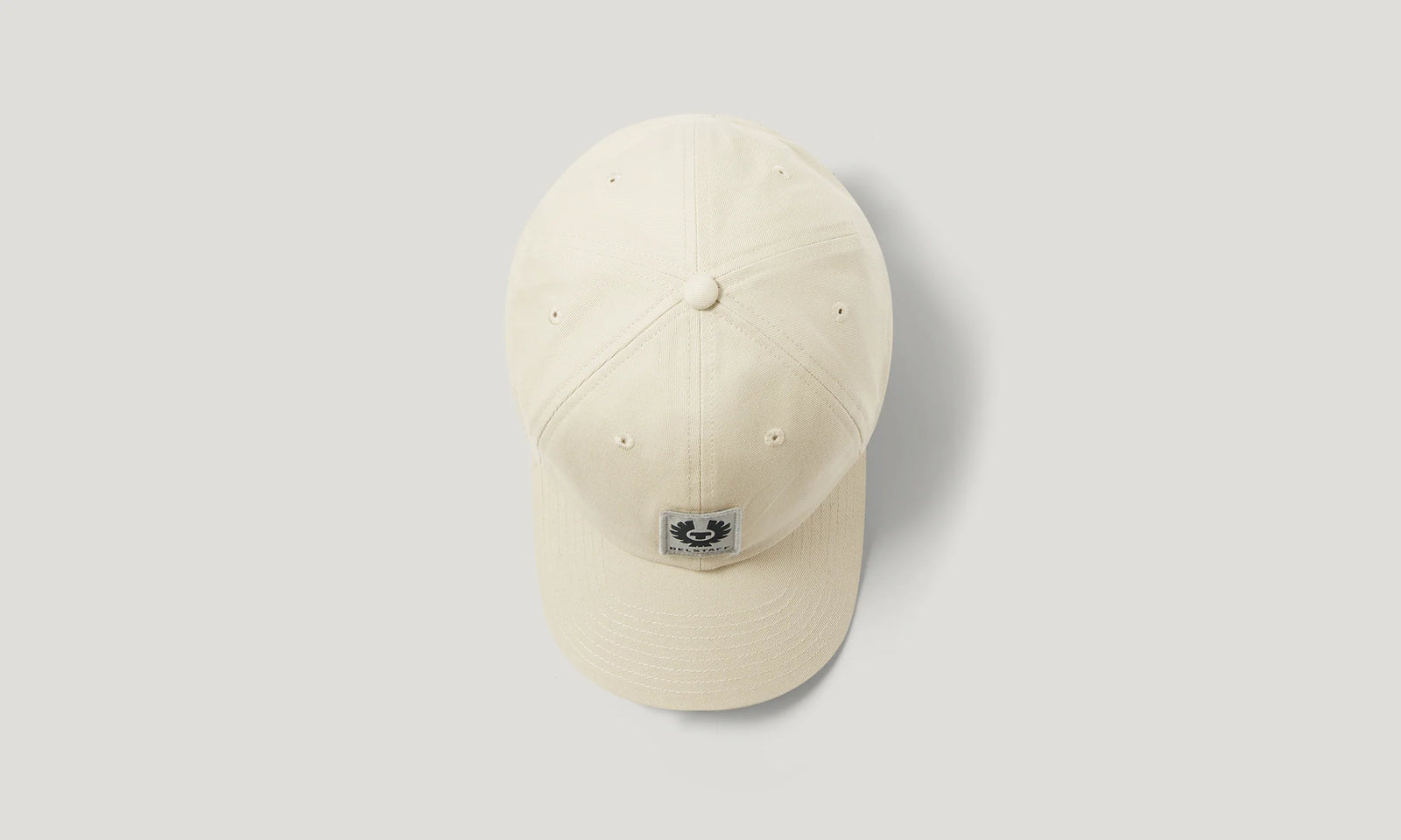 Belstaff Phoenix Logo Cap - Pale Stone - Salt Flats Clothing