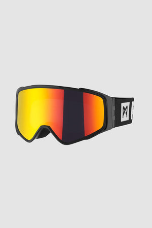 Pando Moto Goggles - Red Mirror + Clear - Salt Flats Clothing