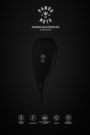 Pando Moto  Quatroflex L2 Back Protector - Salt Flats Clothing