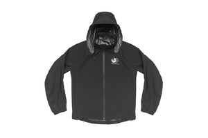 Fuel Motorcycles Adventer Rain Jacket - Black - Salt Flats Clothing