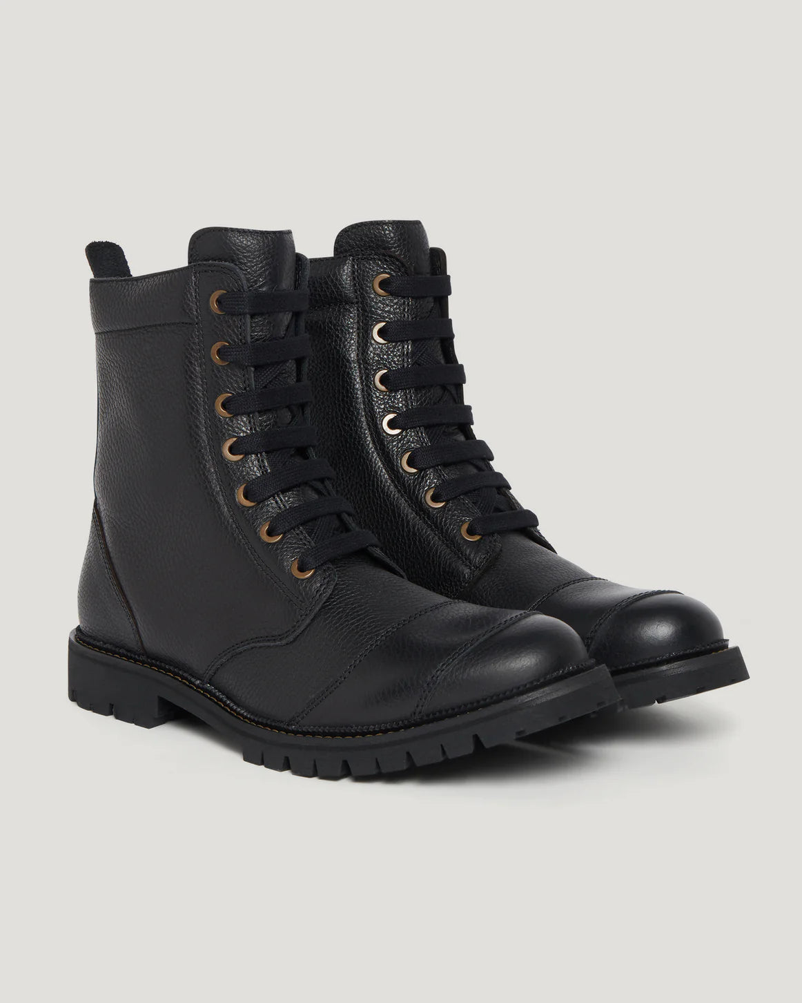 Belstaff Resolve Motorcycle Boots - Black - Salt Flats Clothing