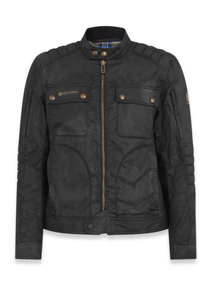 Belstaff Roberts Men's Jacket TechWax 8oz AA Black - Salt Flats Clothing