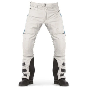 Fuel Motorcycles Rally Raid Trouser - White - Salt Flats Clothing