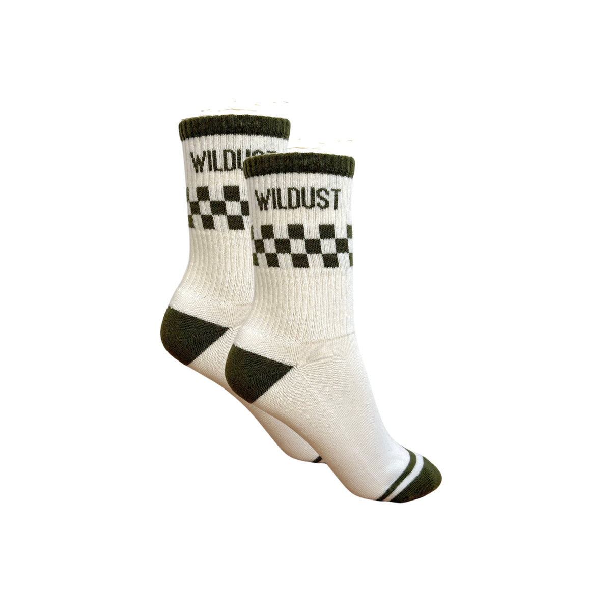 Wildust Sisters Race Green Socks - Salt Flats Clothing