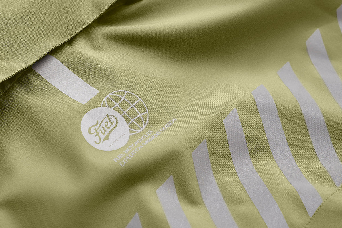 Fuel Motorcycles Rainer Rain Suit - Army - Salt Flats Clothing