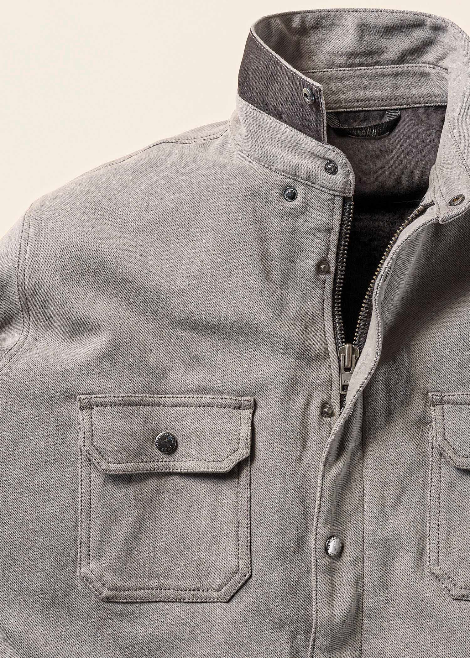 Resurgence Gear Kingston AAA Men's Motorcycle Riding  Shirt - Charcoal