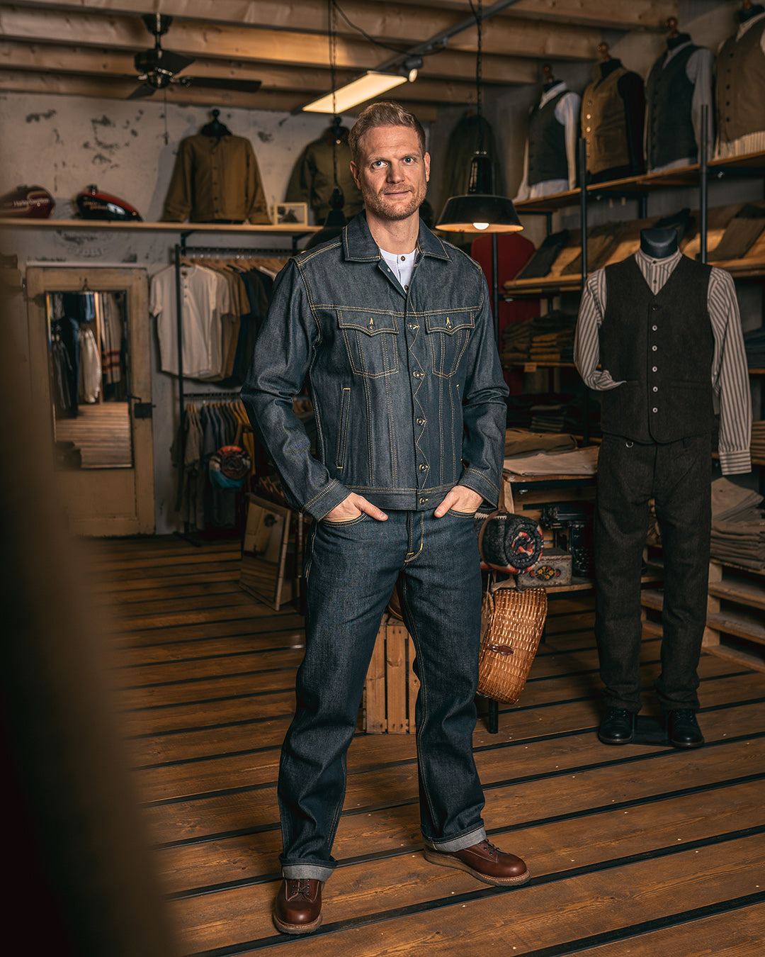 Pike Brothers 1963 Roamer Jacket 11oz - Metal - Salt Flats Clothing