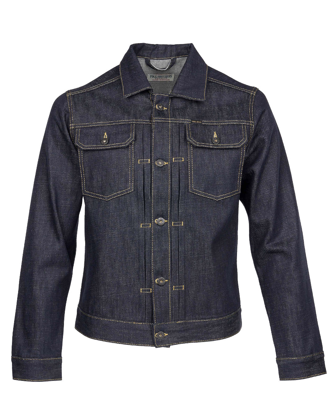 Pike Brothers 1958 Roamer Jacket 15oz - Indigo - Salt Flats Clothing