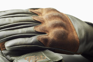 Fuel Motorcycles Gloves Rodeo - Olive - Salt Flats Clothing