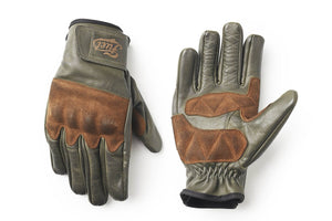 Fuel Motorcycles Gloves Rodeo - Olive - Salt Flats Clothing