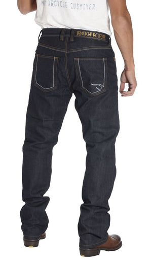 Rokker Original Rokker Selvedge Men's Motorcycle Jeans - Raw - Salt Flats Clothing