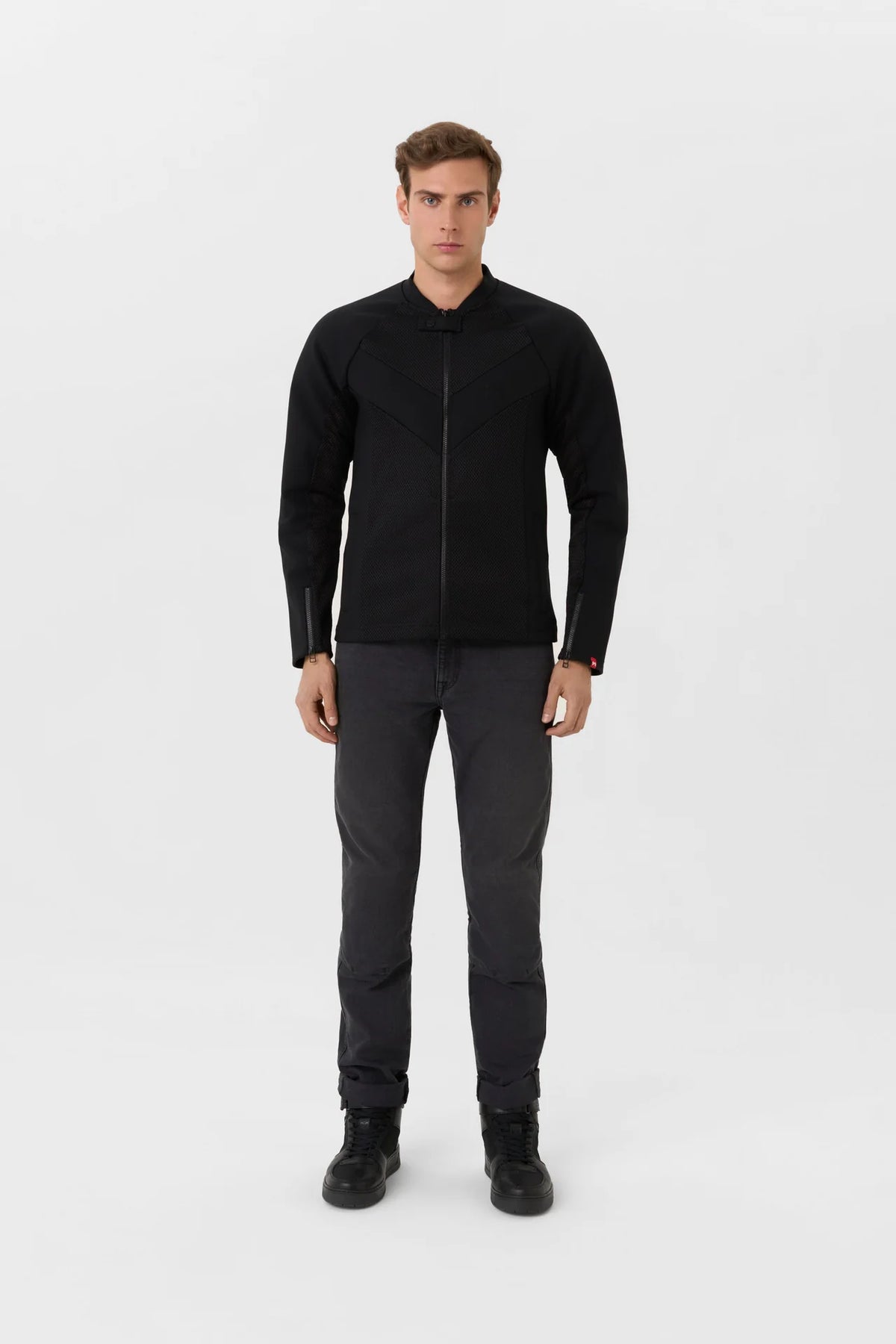 Pando Moto Stealth AAA Men's Jacket - Black - Salt Flats Clothing