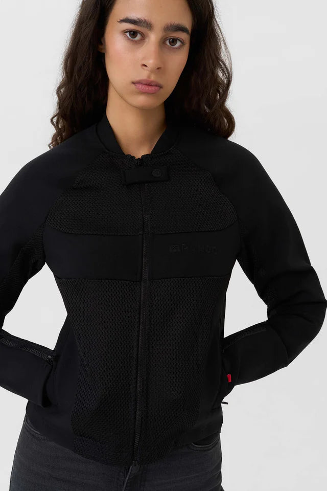 Pando Moto Stealth AAA Ladies Jacket - Black - Salt Flats Clothing