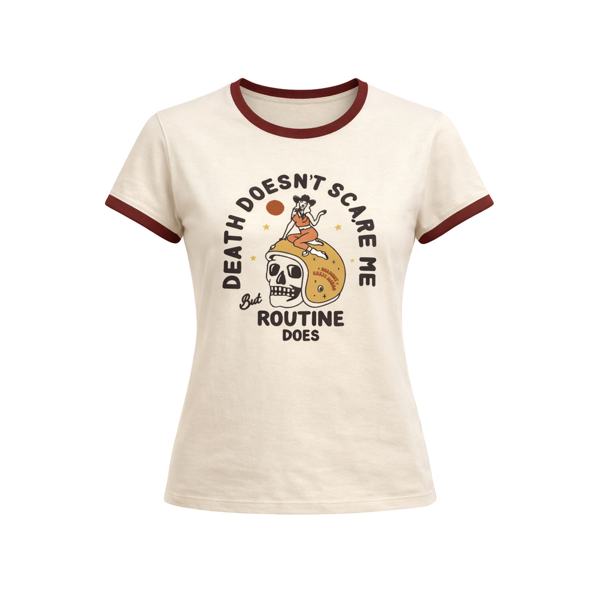Wildust Sisters Scary Routine Ladies T'Shirt - Salt Flats Clothing