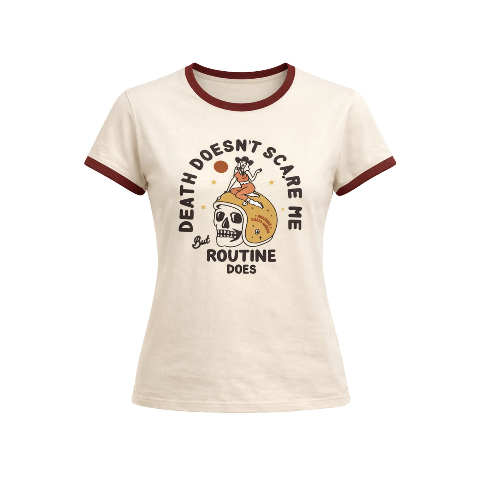 Wildust Sisters Scary Routine Ladies T'Shirt - Salt Flats Clothing