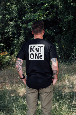Kytone Stamp Black T'Shirt - Salt Flats Clothing