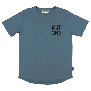 Kytone Stamp Blue T'Shirt - Salt Flats Clothing