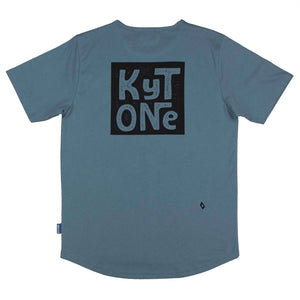 Kytone Stamp Blue T'Shirt - Salt Flats Clothing
