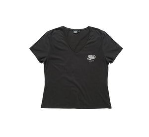 Fuel Motorcycles Angie Ladies T'Shirt - Black - Salts Flats Clothing