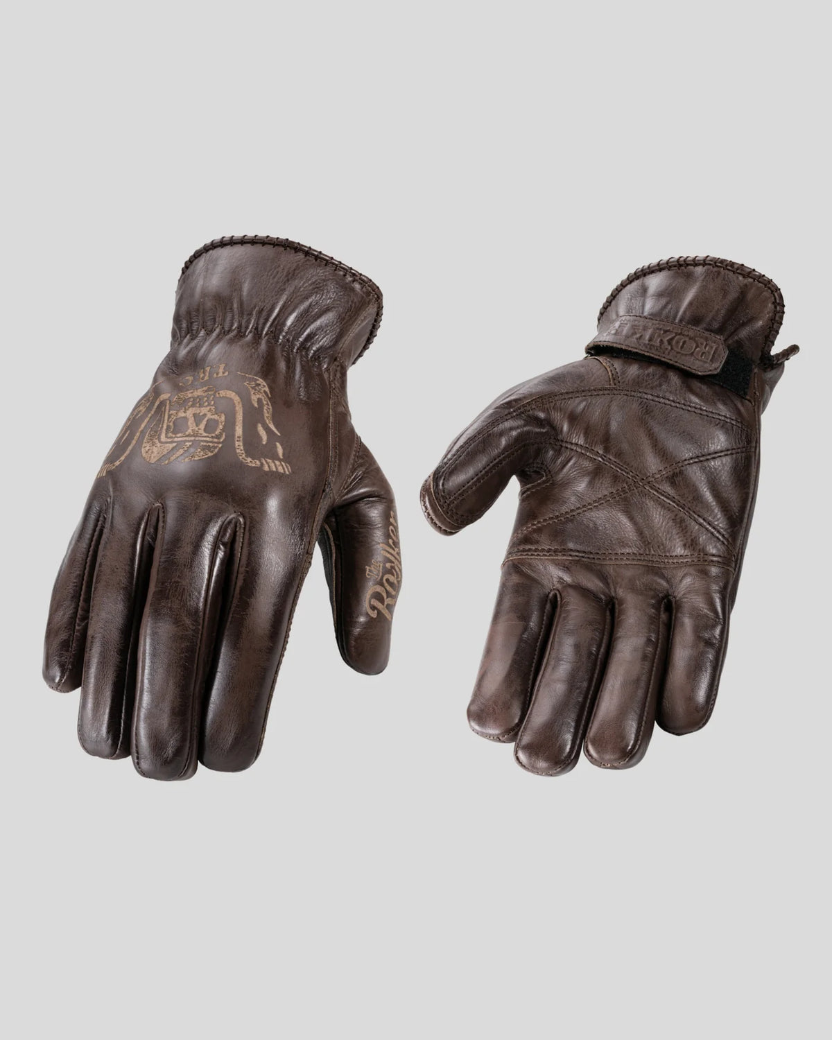 Rokker Glove Tattoo Ape - Brown - Salt Flats Clothing