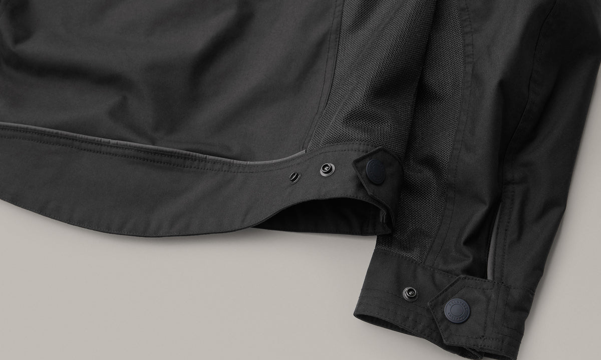 Belstaff Temple Men's Textile Jacket Tech Nylon - Black - Salt Flats Clothing