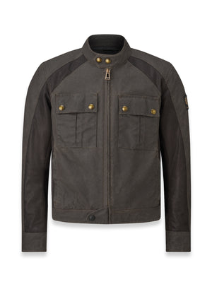 Belstaff Temple Men's Waxed Cotton Jacket TechWax 8oz - Mahogany - Salt Flats Clothing