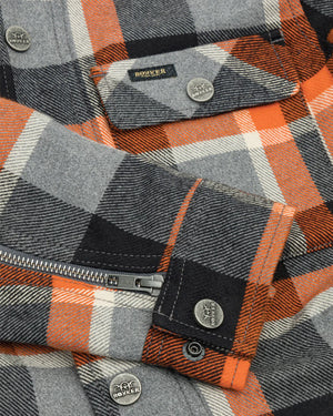 Rokker Memphis Rider Shirt - Orange - Salt Flats Clothing