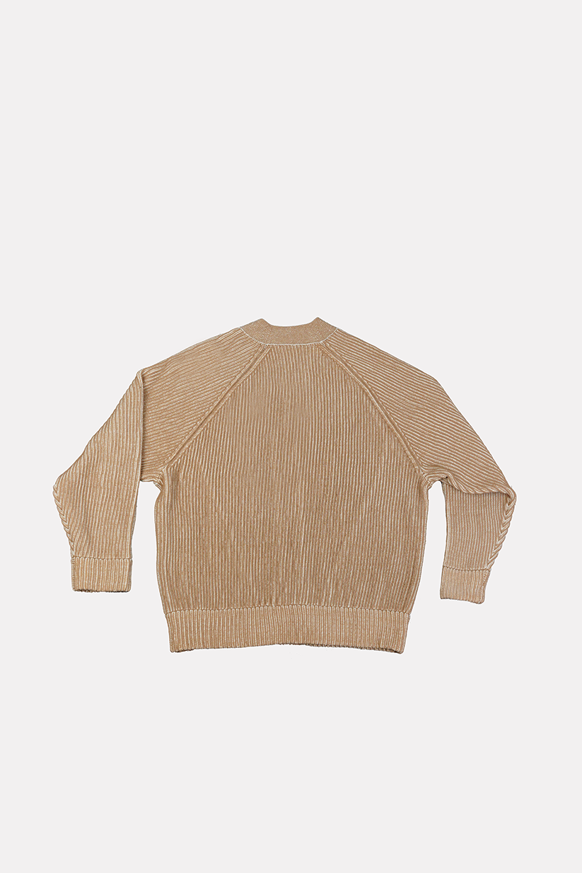 Hedon Knit Cardigan - Sand - Salt Flats Clothing