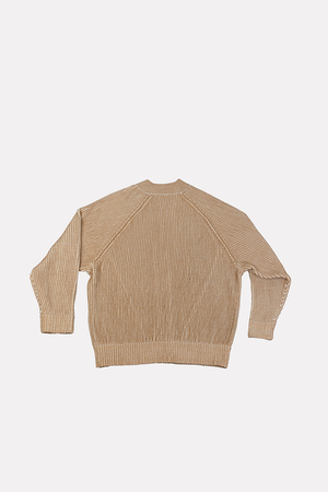 Hedon Knit Cardigan - Sand - Salt Flats Clothing
