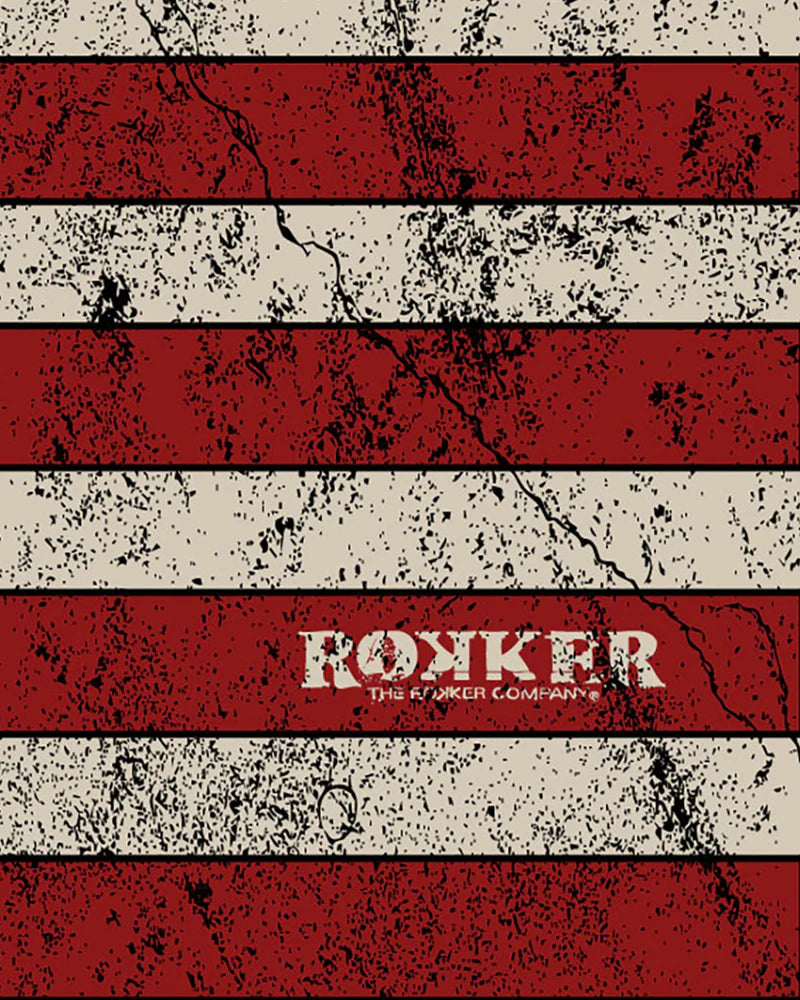 Rokker Neckwarmer Stone - Striped Red