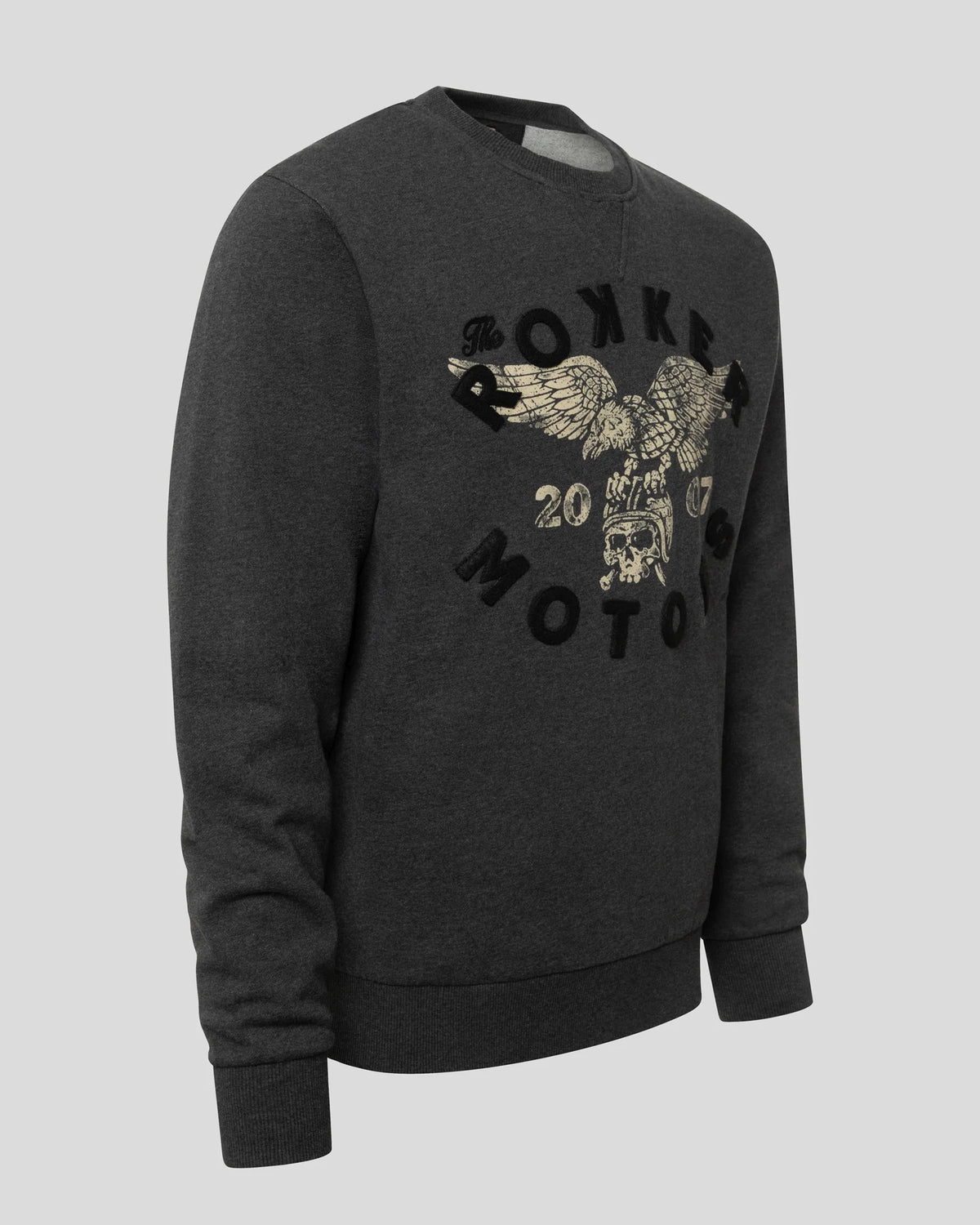 Rokker TRC Men's Sweater - Dark Grey - Salt Flats Clothing