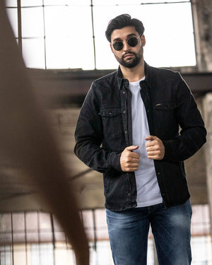 Rokker Rider Shirt - Light Black - Salt Flats Clothing