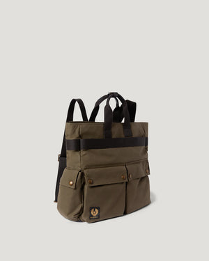 Belstaff Trialmaster 2-Way Tote Bag - Faded Olive - Salt Flats Clothing