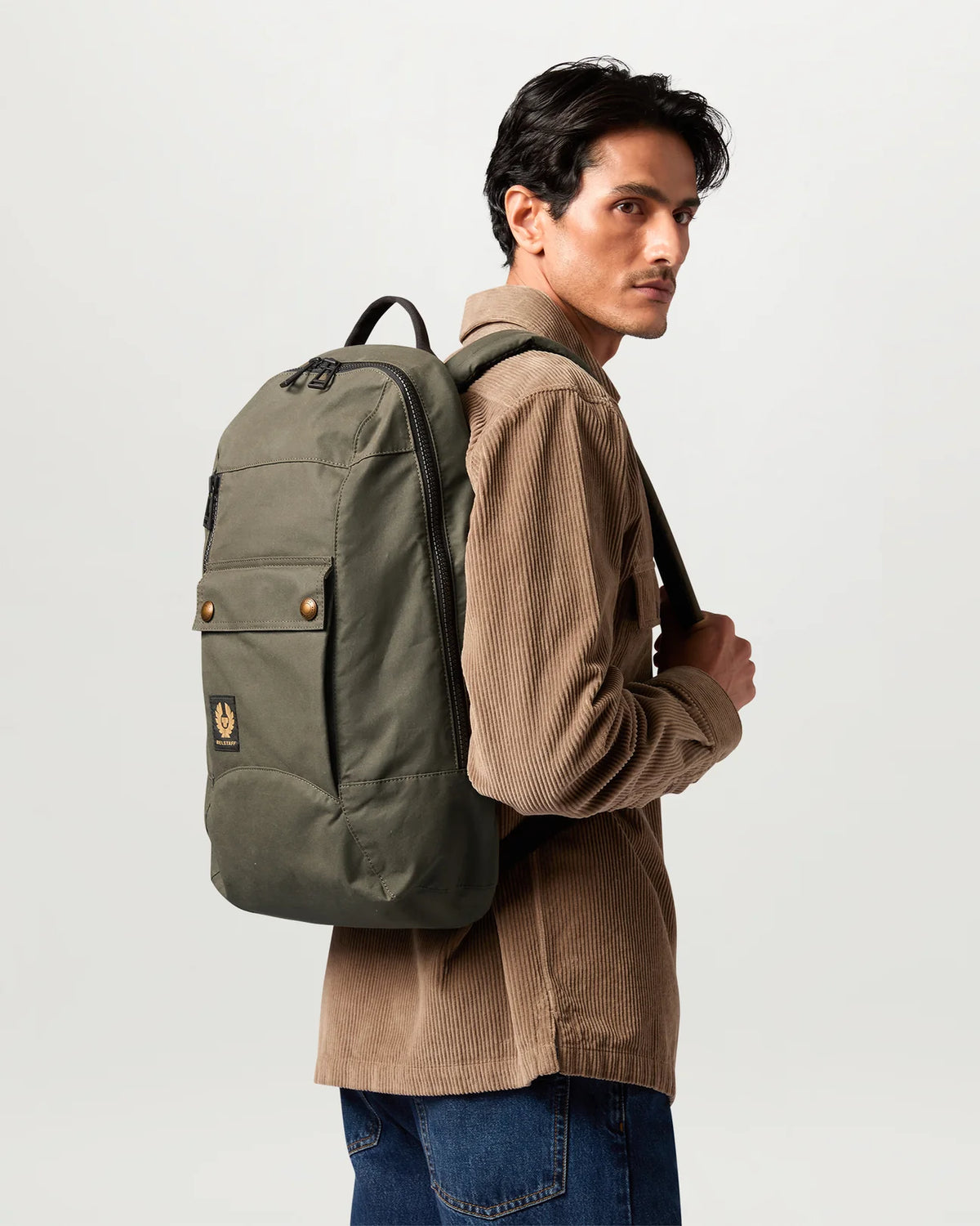 Belstaff Trialmaster Backpack - Faded Olive - Salt Flats Clothing