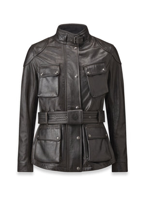 Belstaff Trialmaster Lady Leather Jacket - Black - Salt Flats Clothing