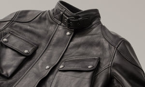 Belstaff Trialmaster Lady Leather Jacket - Black - Salt Flats Clothing