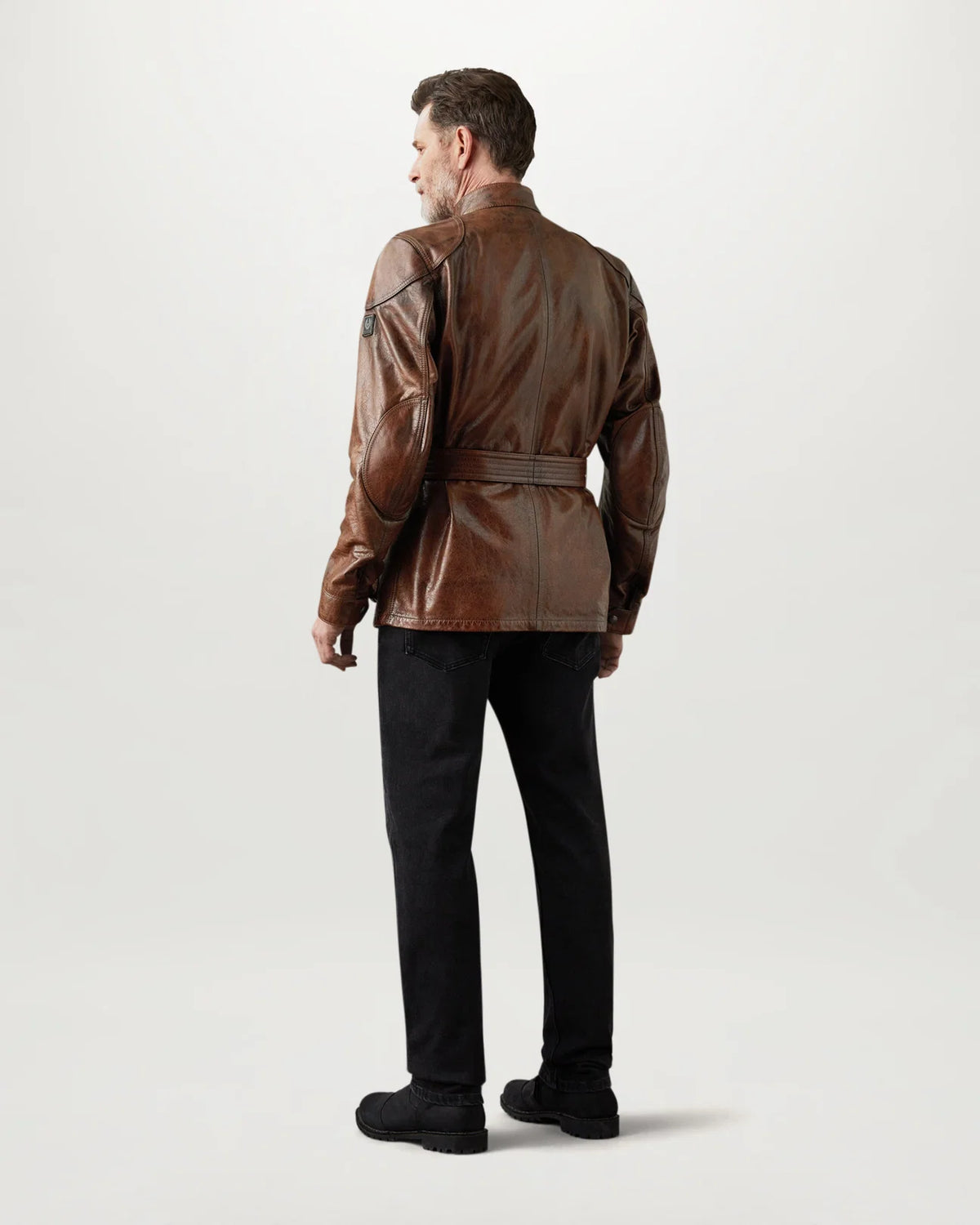 Belstaff Trialmaster Men's Leather Jacket - Burnt Cuero - Salt Flats Clothing
