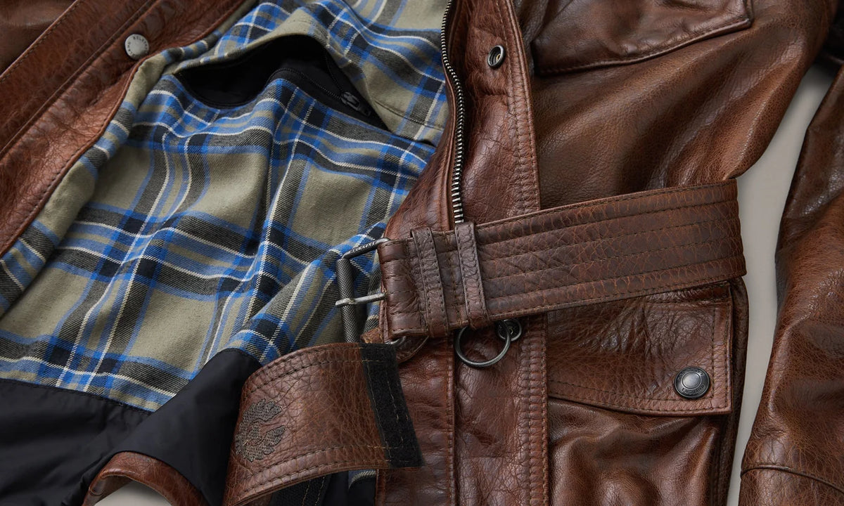Belstaff Trialmaster Men's Leather Jacket - Burnt Cuero - Salt Flats Clothing